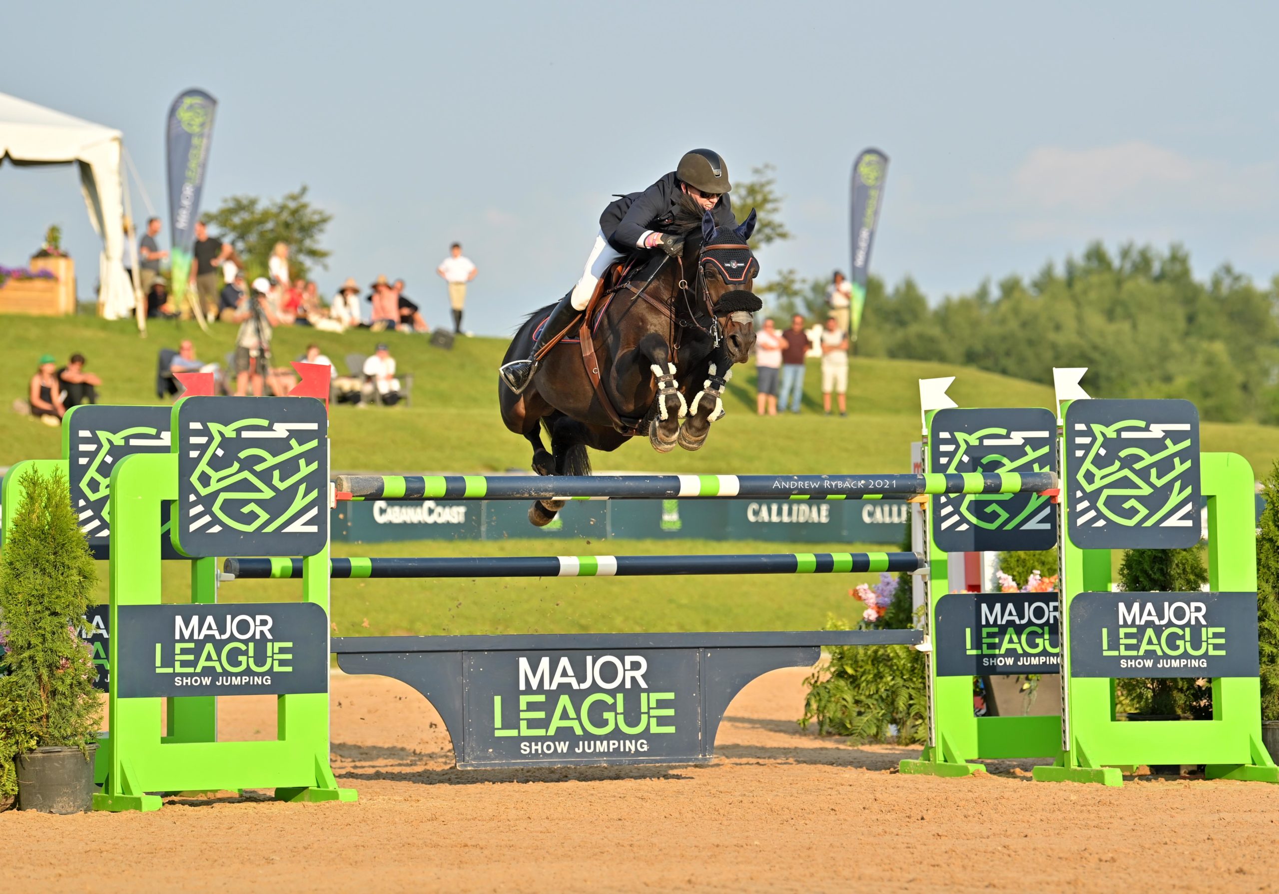 Andrew Bourns and Darquito. Photo courtesy of Andrew Ryback Photography.