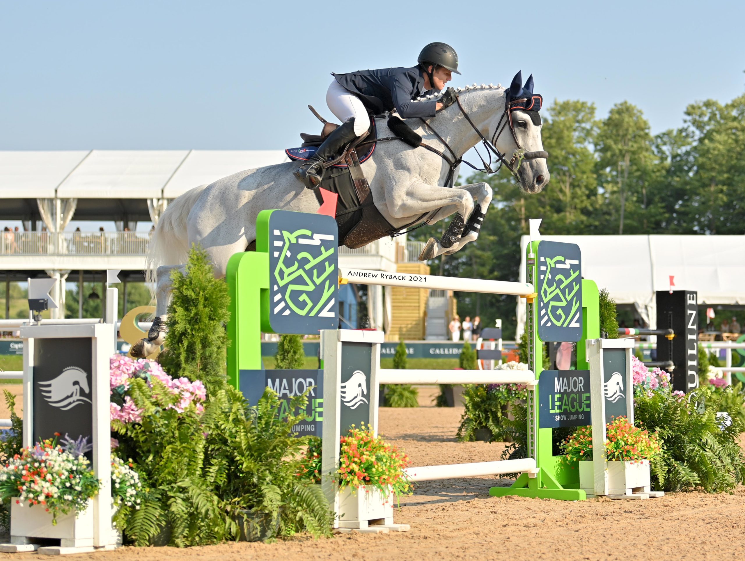 Shane Sweetnam and Indra Van De Oude Heihoef. Photo courtesy of Andrew Ryback Photography.