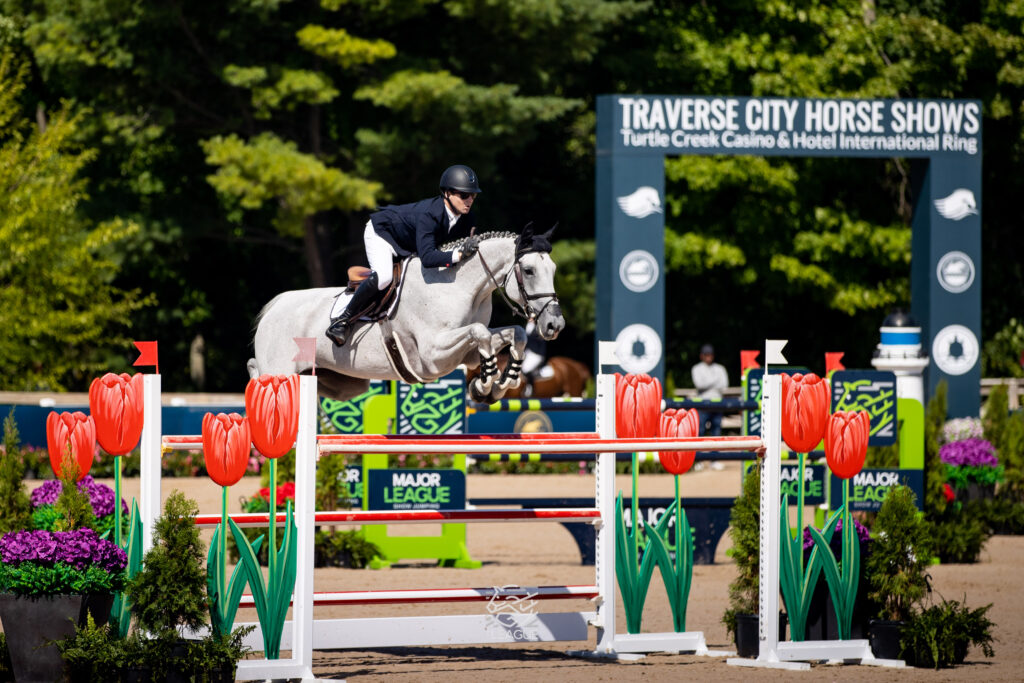 Shane Sweetnam competing at the American Gold Cup in Traverse City